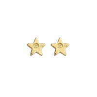 Gold Little Star Ear Charm Set