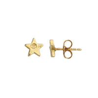 Gold Little Star Ear Charm Set