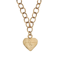 Gold Luxury Keeper's Heart Necklace