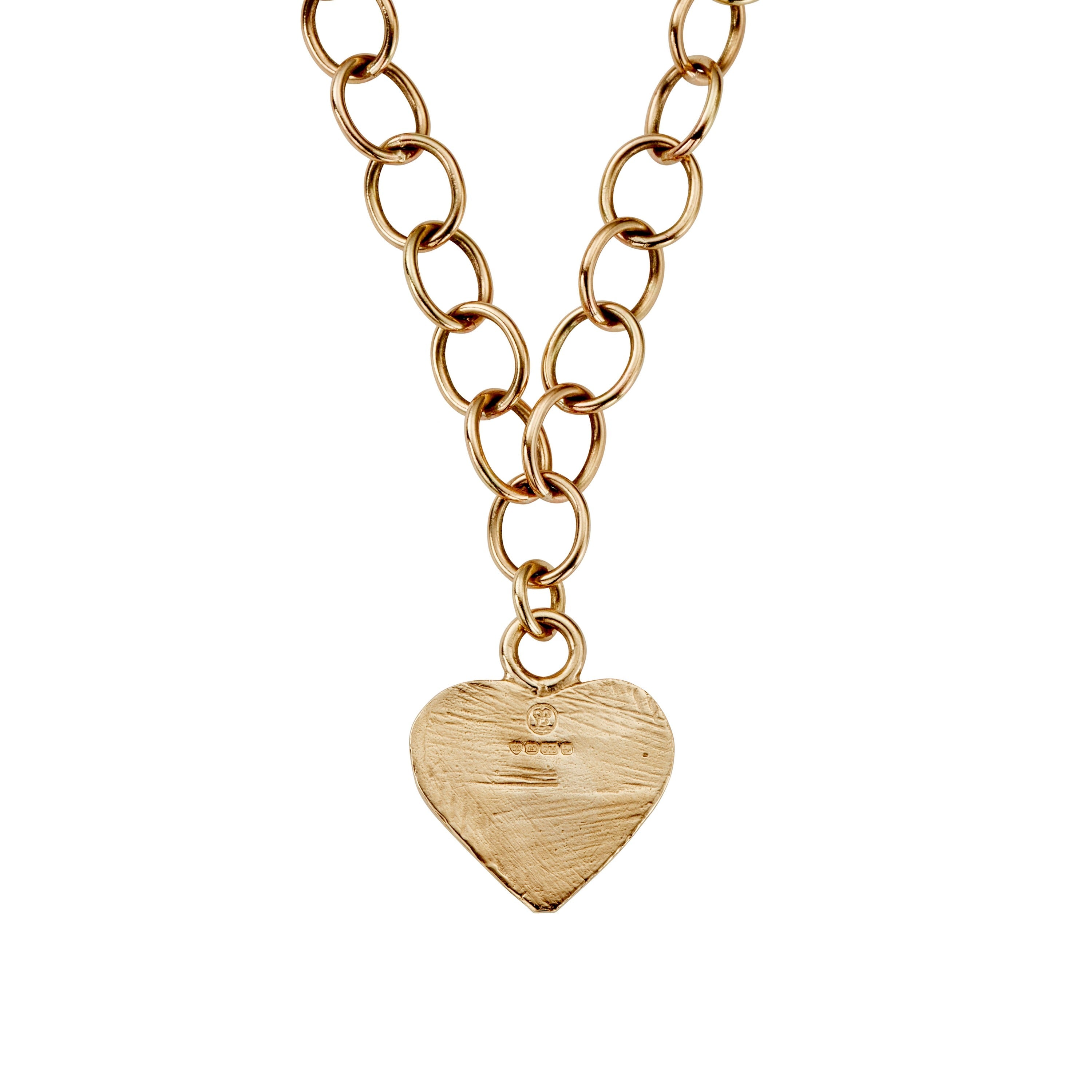 Gold Luxury Keeper's Heart Necklace