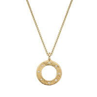 Gold 8 Diamond Luxury Forever Necklace