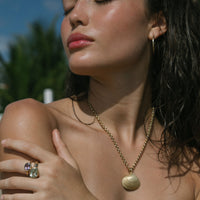 Gold Maxi Shell Necklace