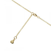 Gold Medium Crescent Moon Necklace