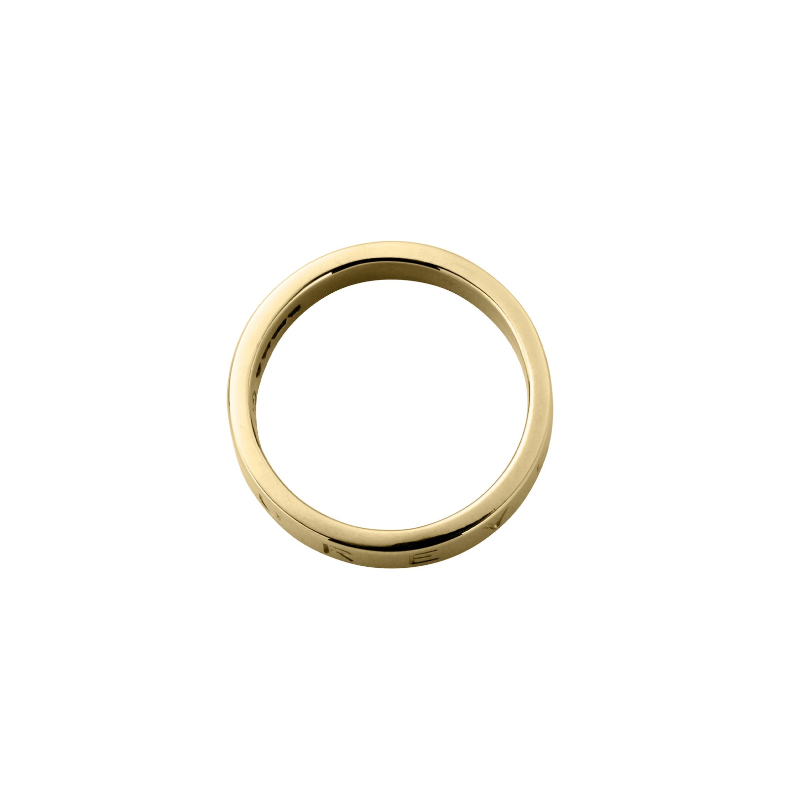 Gold Midi Signature Ring