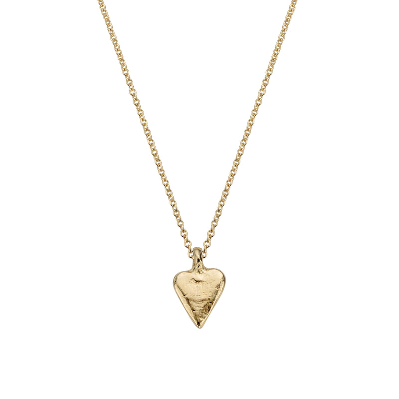 Gold Mini Heart Necklace