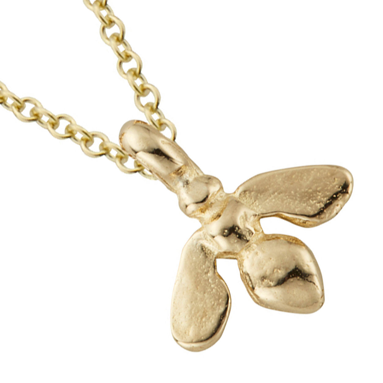 Gold Mini Honey Bee Necklace