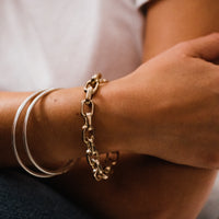 Gold Mini Monaco Bracelet