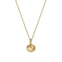 Gold Mini Shell Necklace