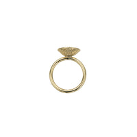 Gold Mini Shell Love Struck Ring