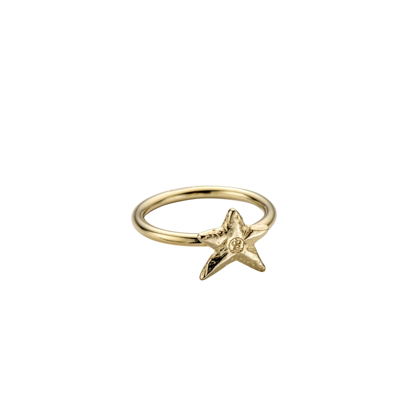 Gold Mini Star Love Struck Ring