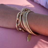 Gold Monaco Bracelet