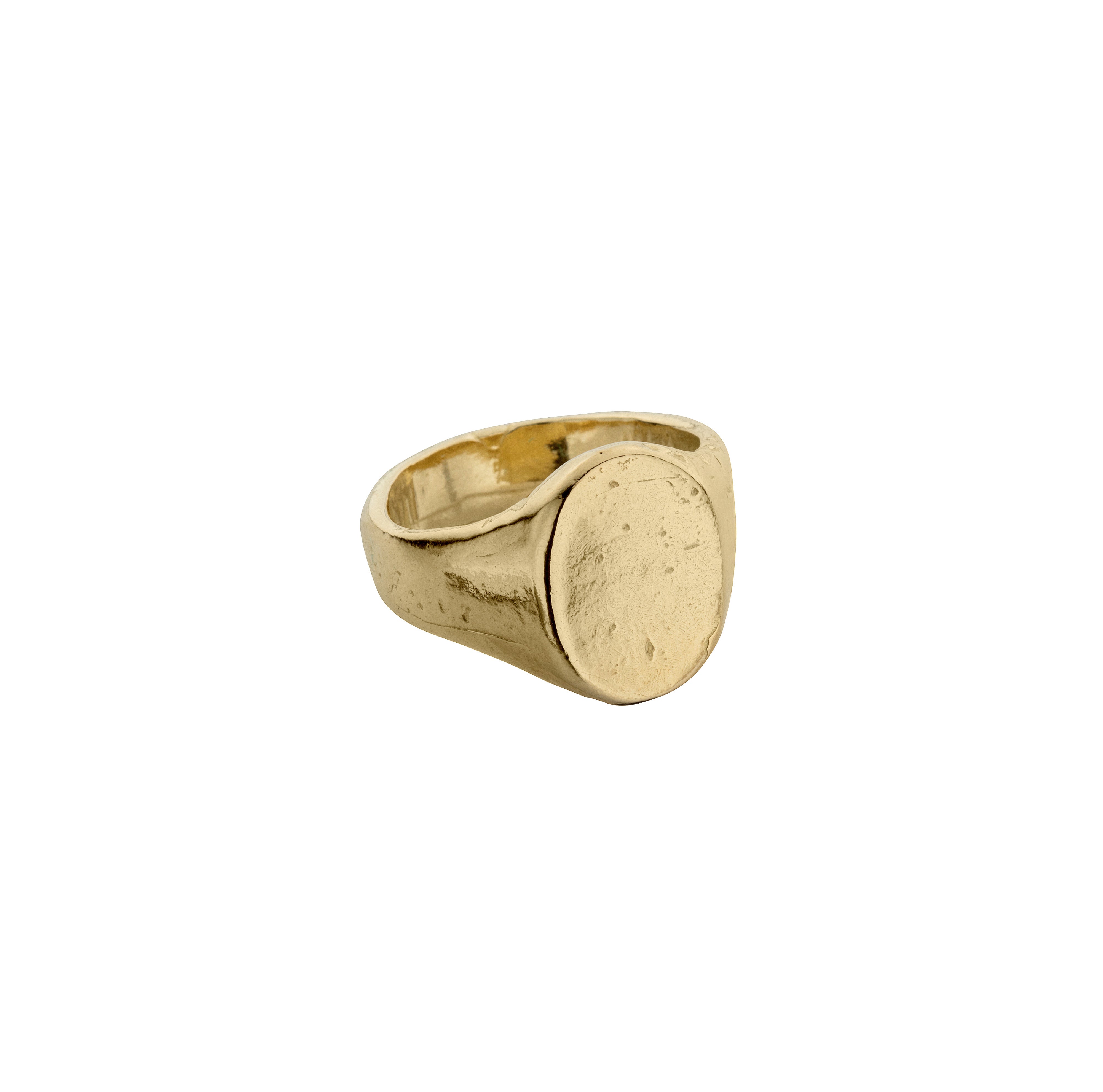 Buy the Oval Gold Signet Ring from British Jewellery Designer