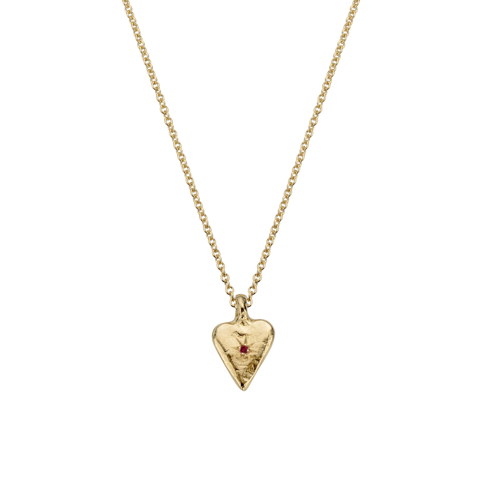 Gold Mini Heart Necklace