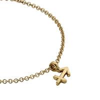 Gold Mini Sagittarius Horoscope Chain Bracelet