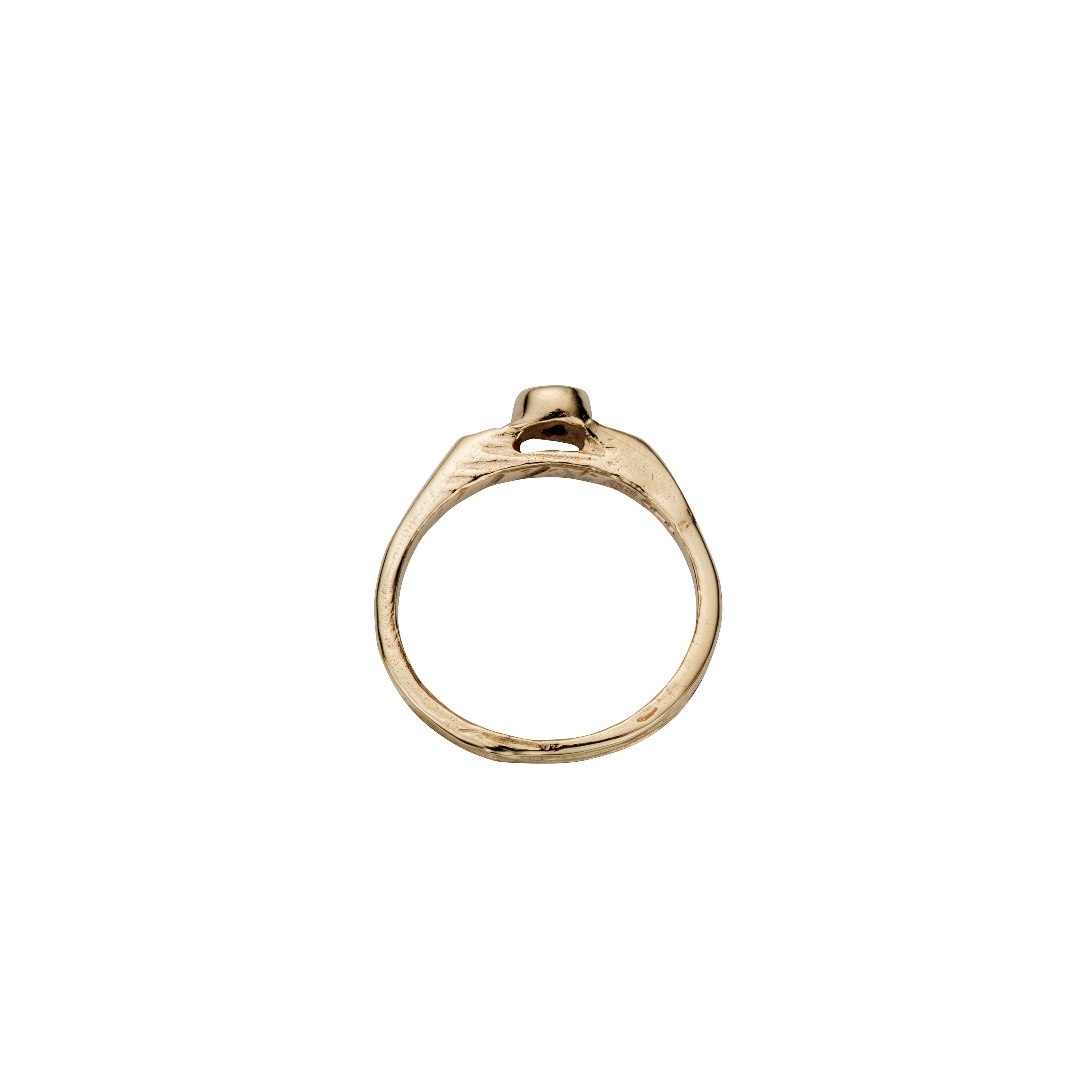 Gold Sapphire Promise Ring