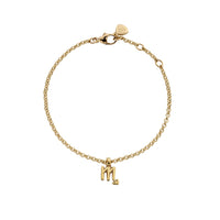 Gold Mini Scorpio Horoscope Chain Bracelet