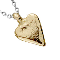 Silver & Gold Mini Heart Necklace