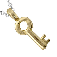 Silver & Gold Mini Dreamer's Key Necklace