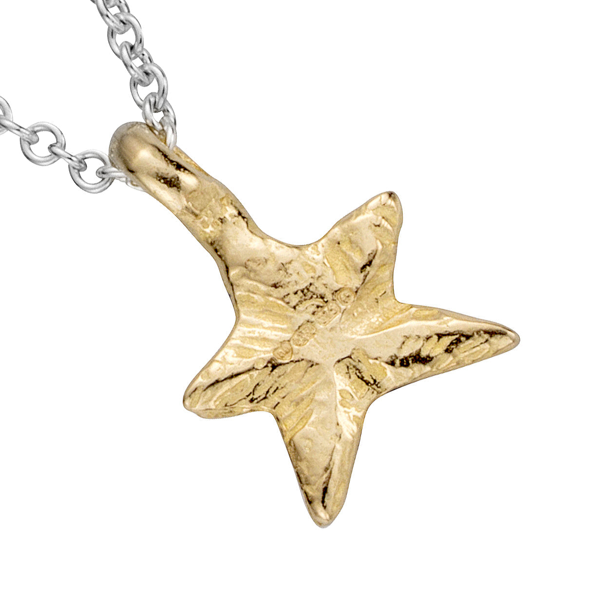 Silver & Gold Mini Star Necklace