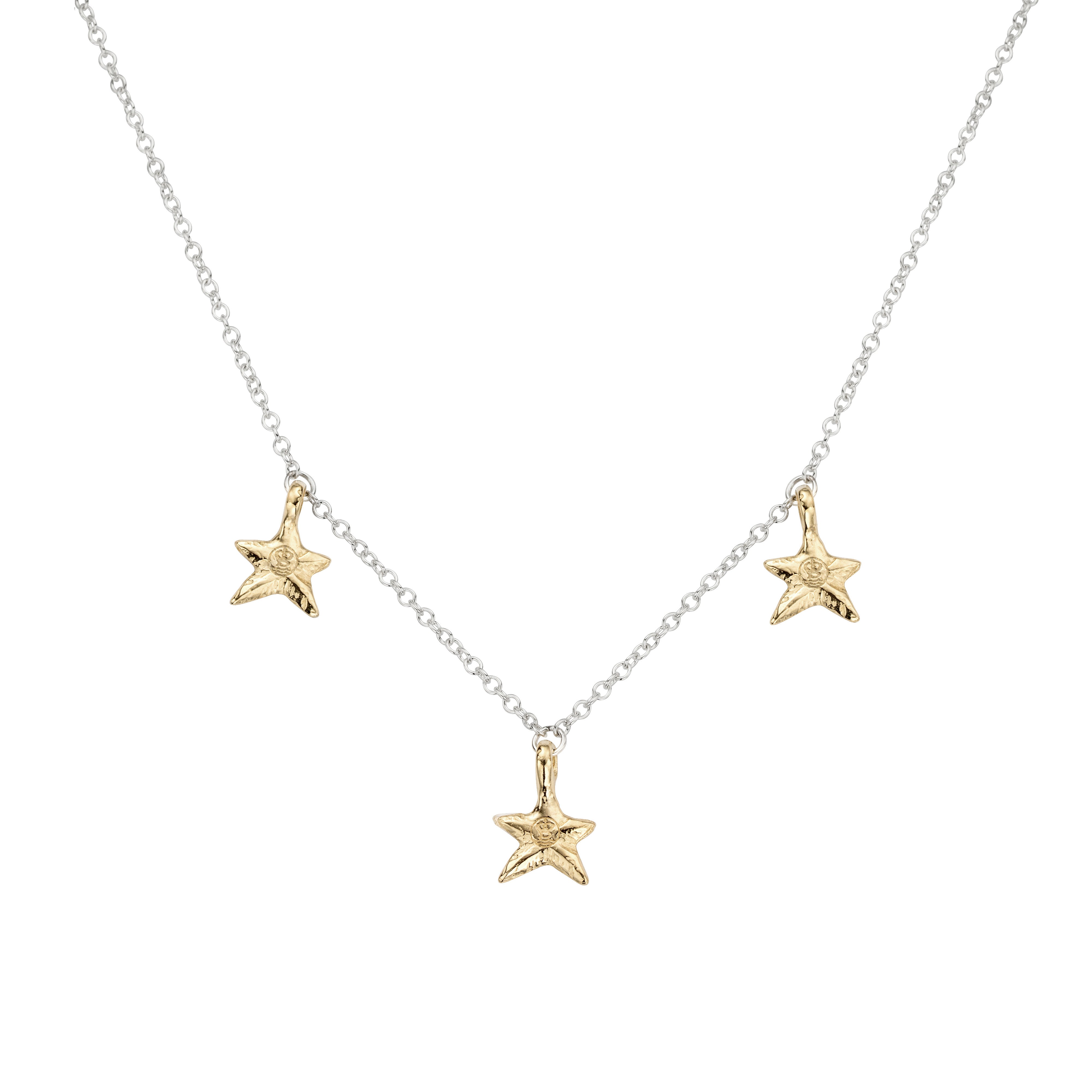 Wind & Fire North Star Crystal Dainty Necklace
