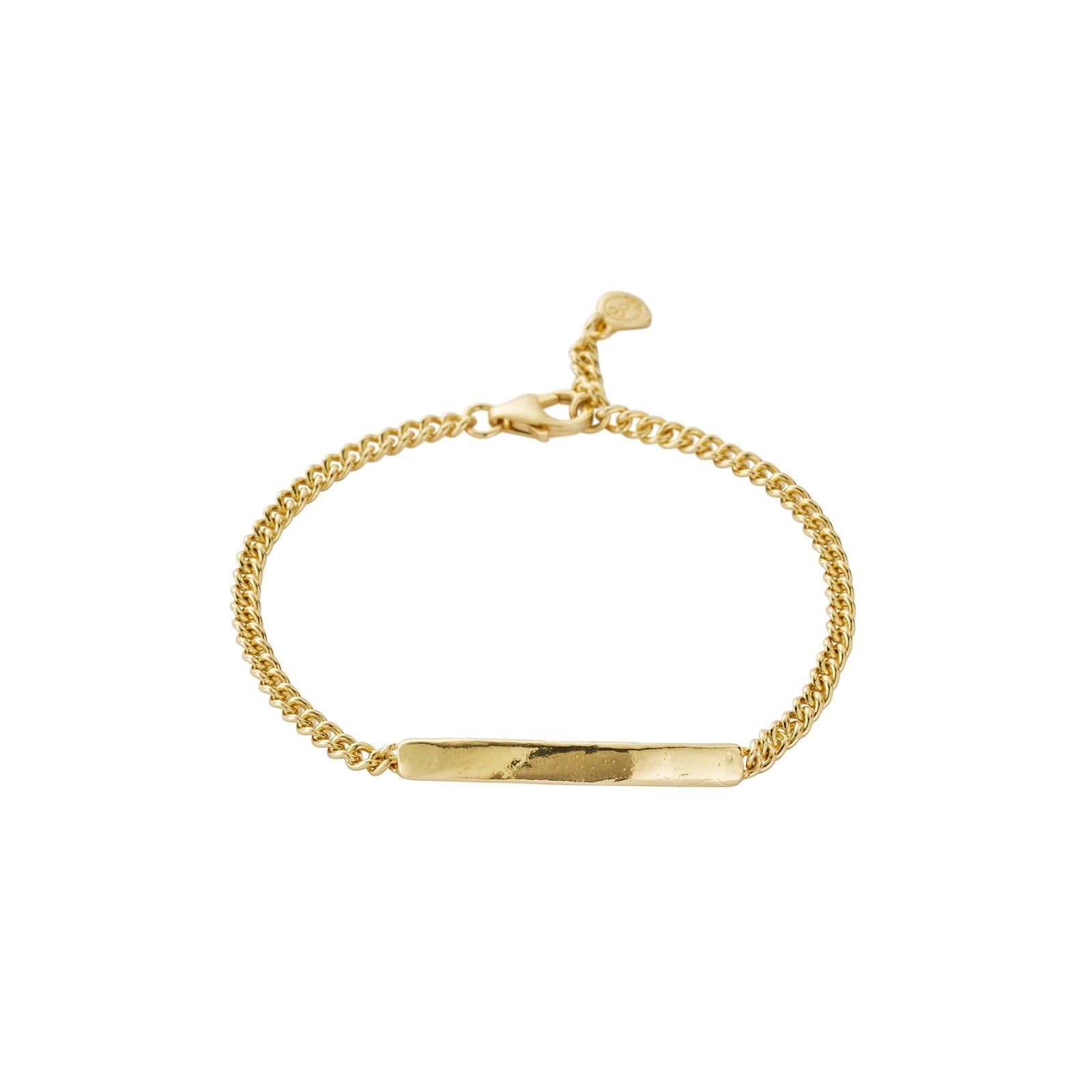 Gold Small ID Bracelet