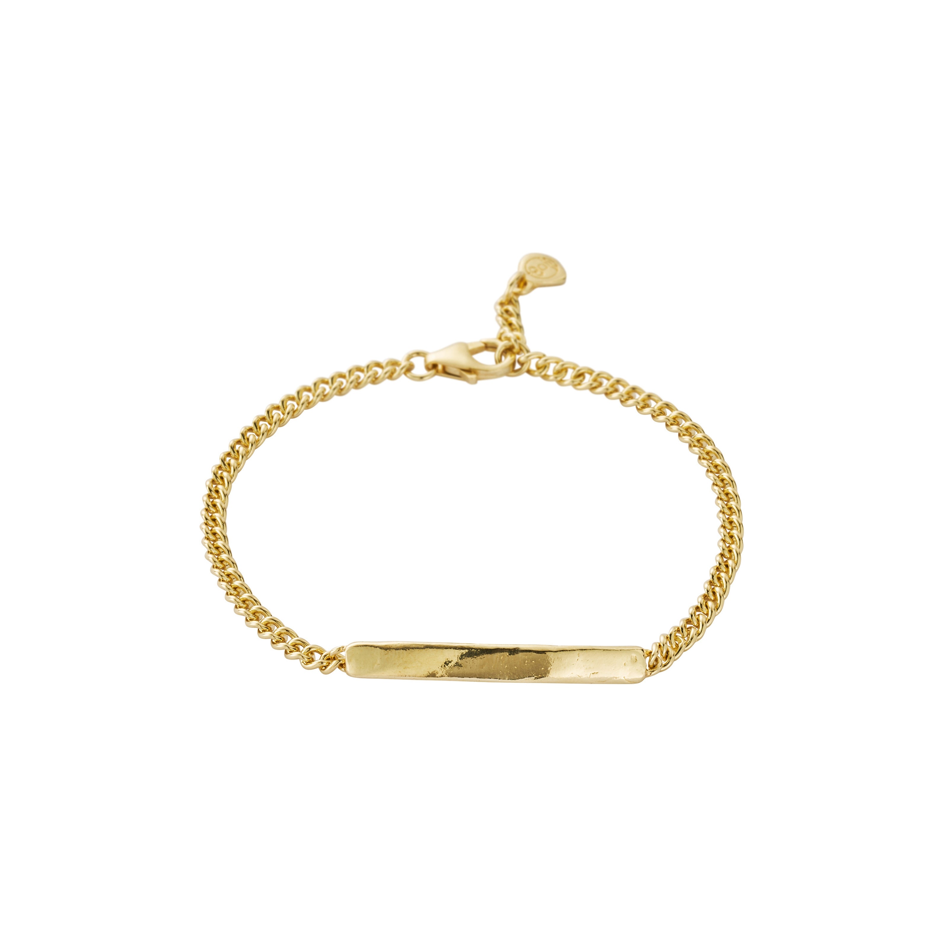 Gold Small ID Bracelet