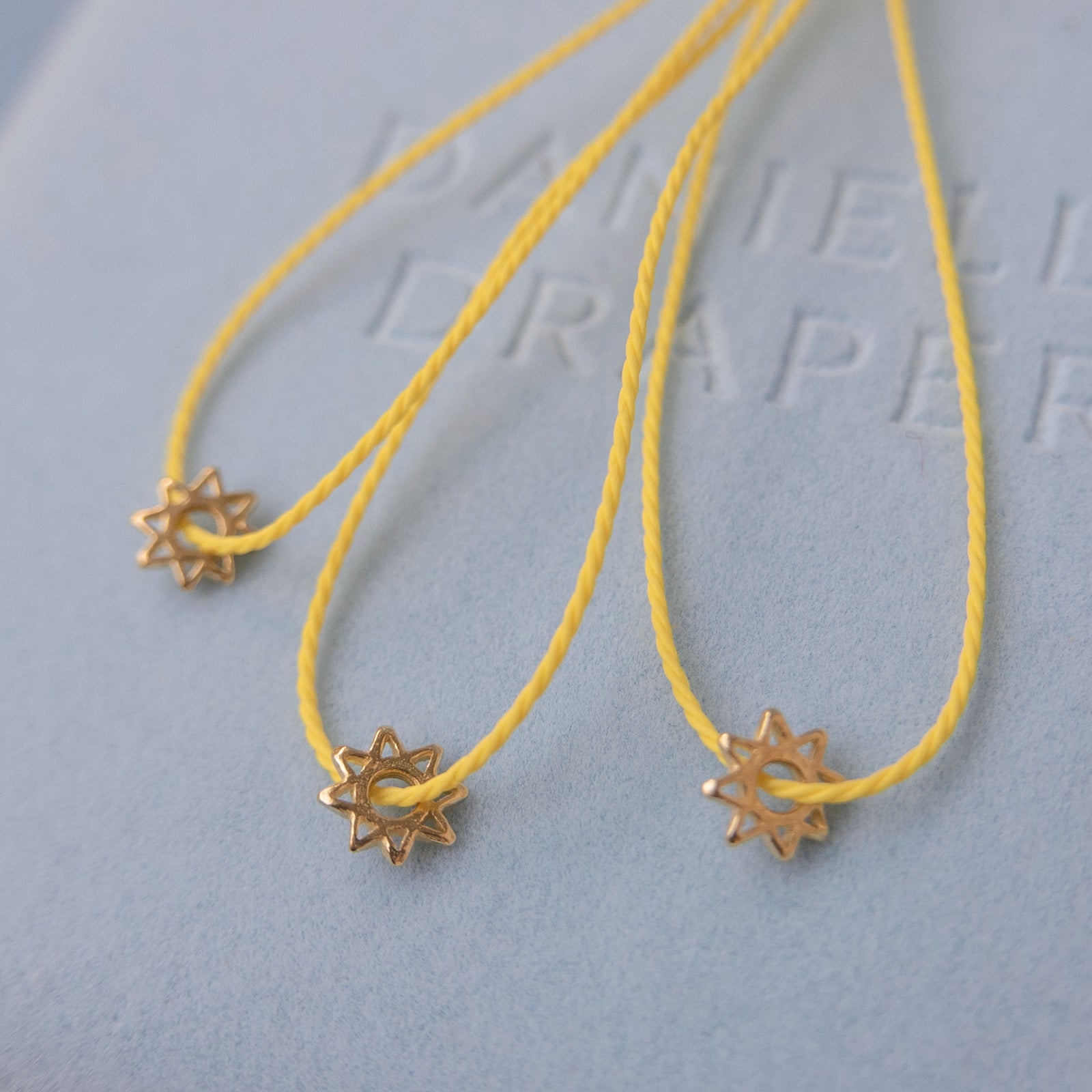 Gold Sunshine Cord Bracelet