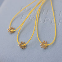 Gold Sunshine Cord Bracelet