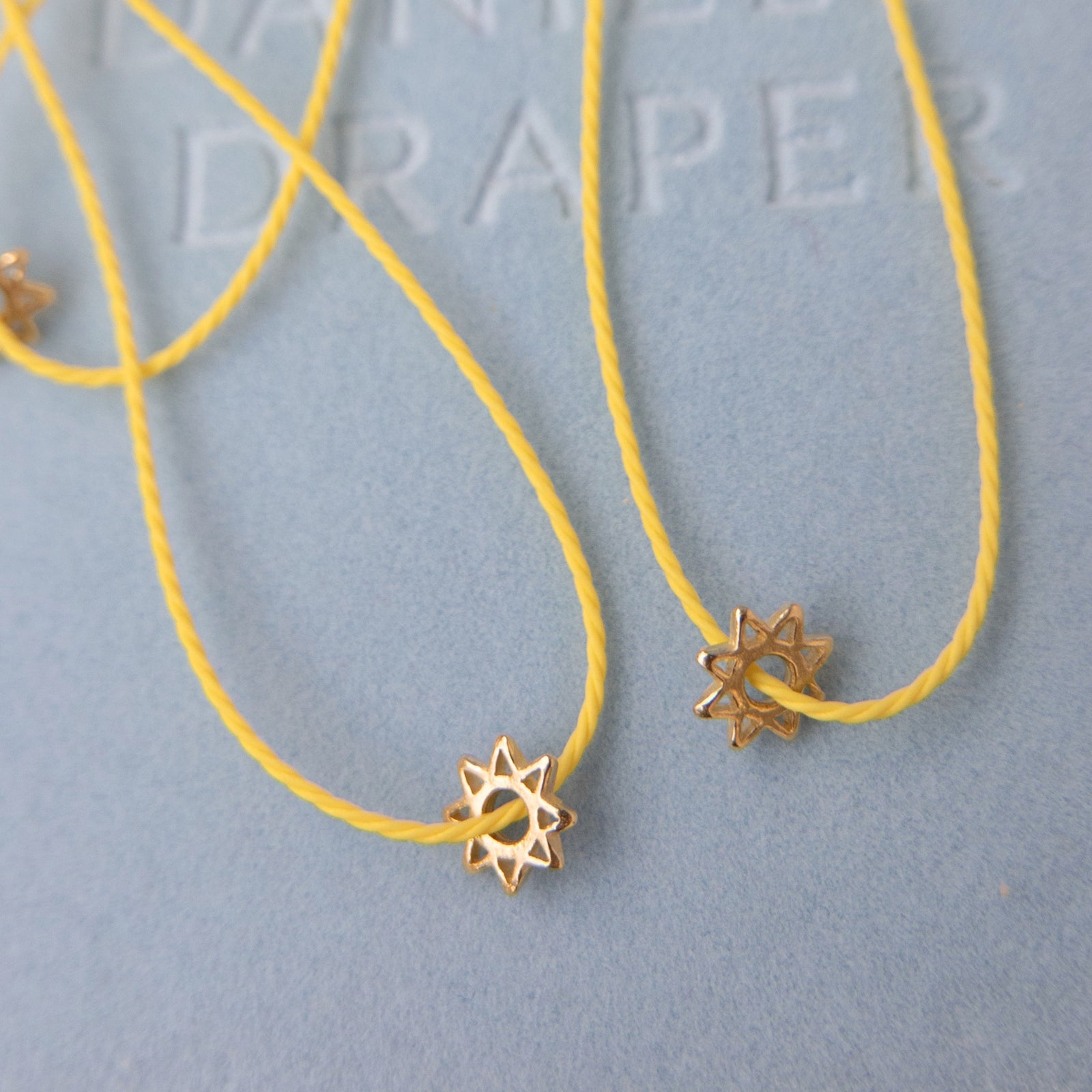 Gold Sunshine Cord Bracelet