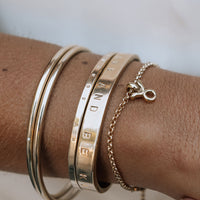 Gold Mini Taurus Horoscope Chain Bracelet