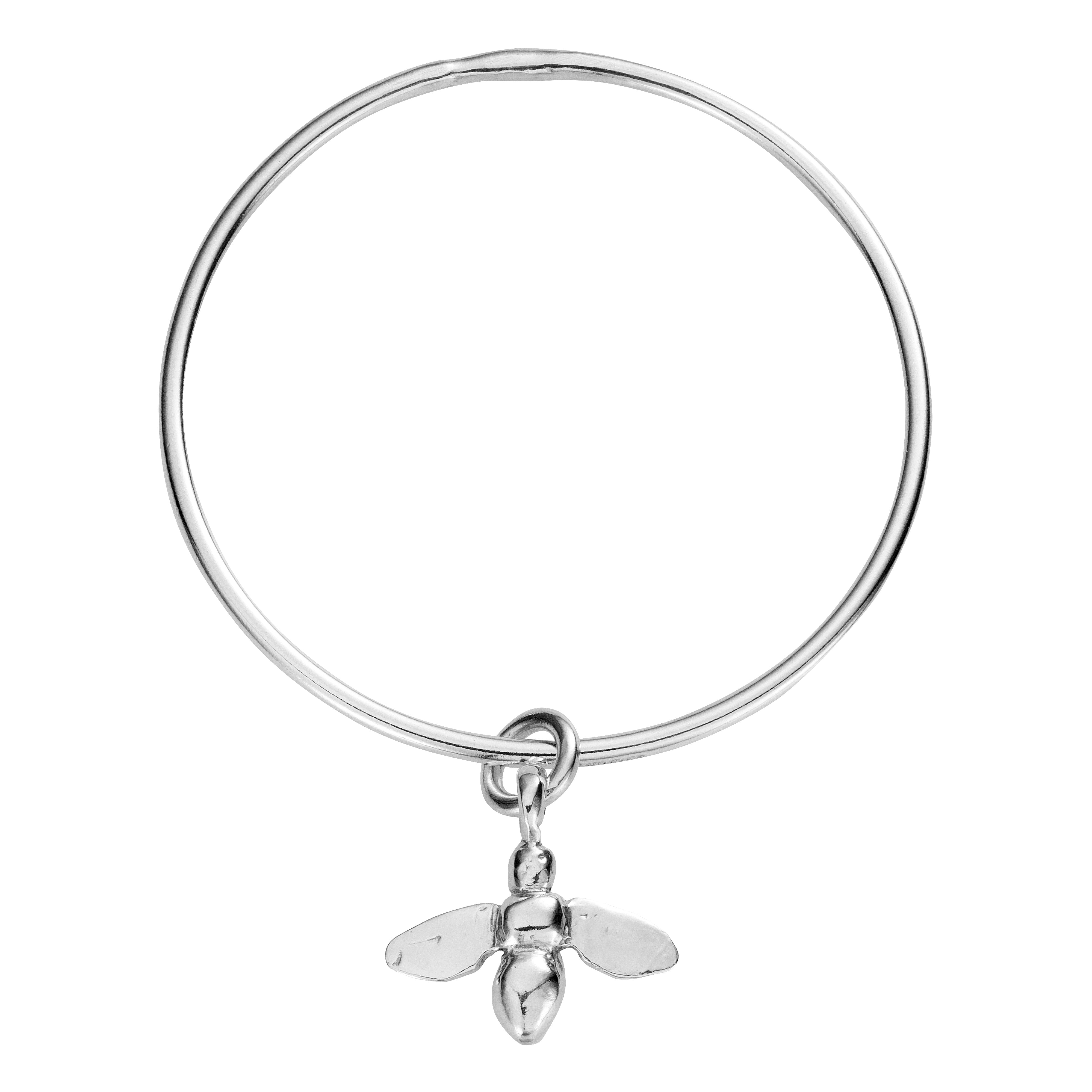 Bee on sale bangle silver