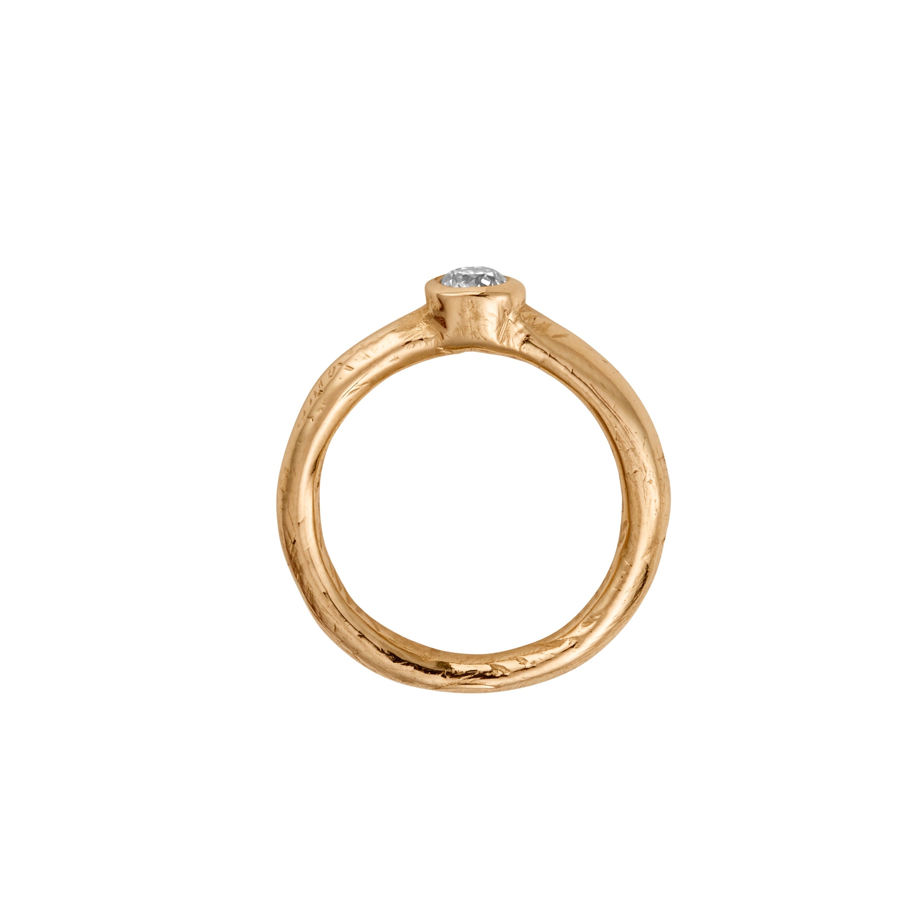 ITRI Gold Diamond Ring