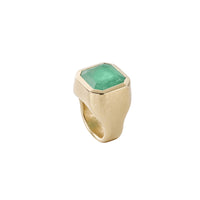 KANA Gold Emerald Ring