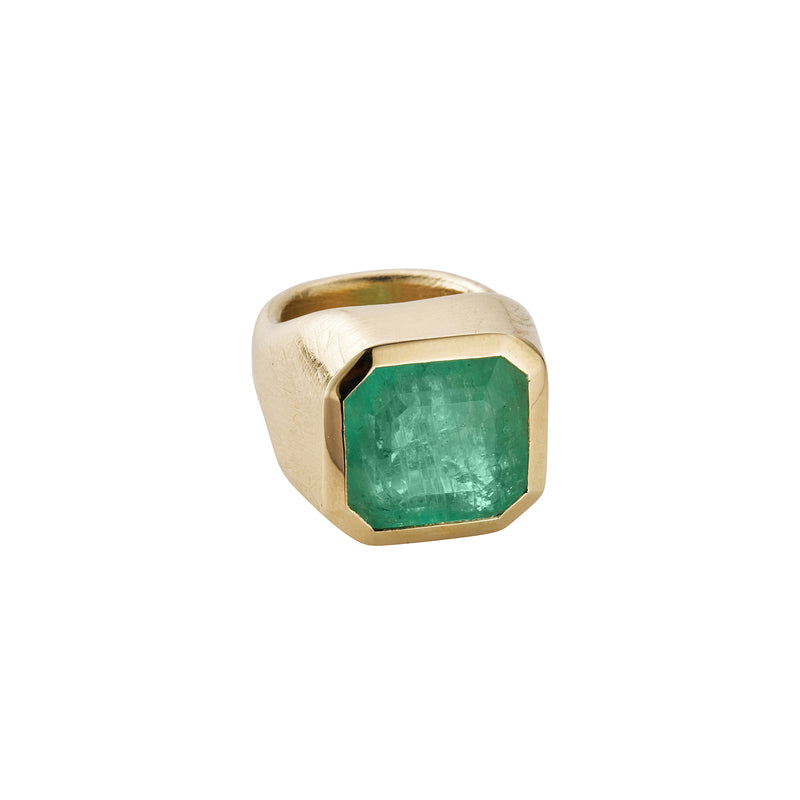 KANA Gold Emerald Ring