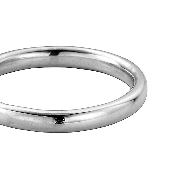Silver Oval Band