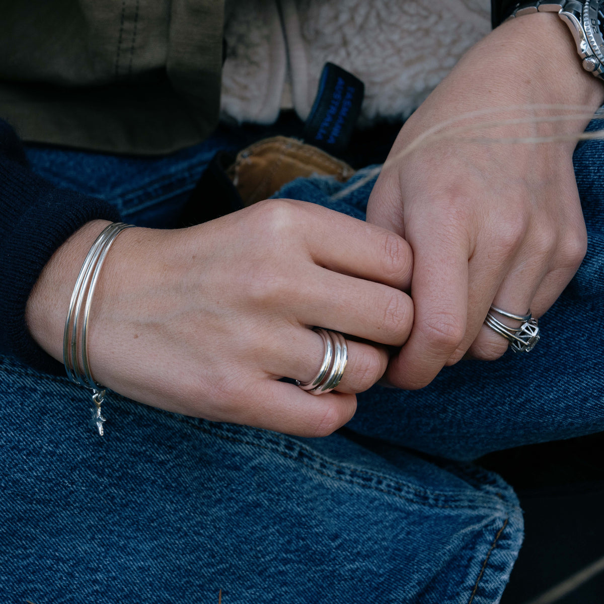 Silver 2.5mm Stack Ring Party