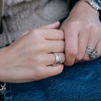 Silver 2.5mm Stack Ring Party