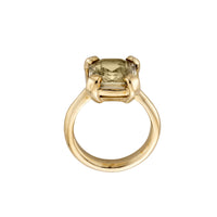 LUANA Gold Yellow Sapphire Claw Ring