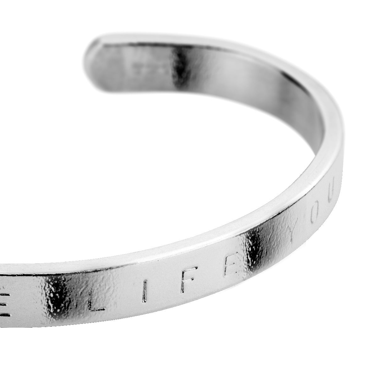 Silver Luxury Signature Bangle