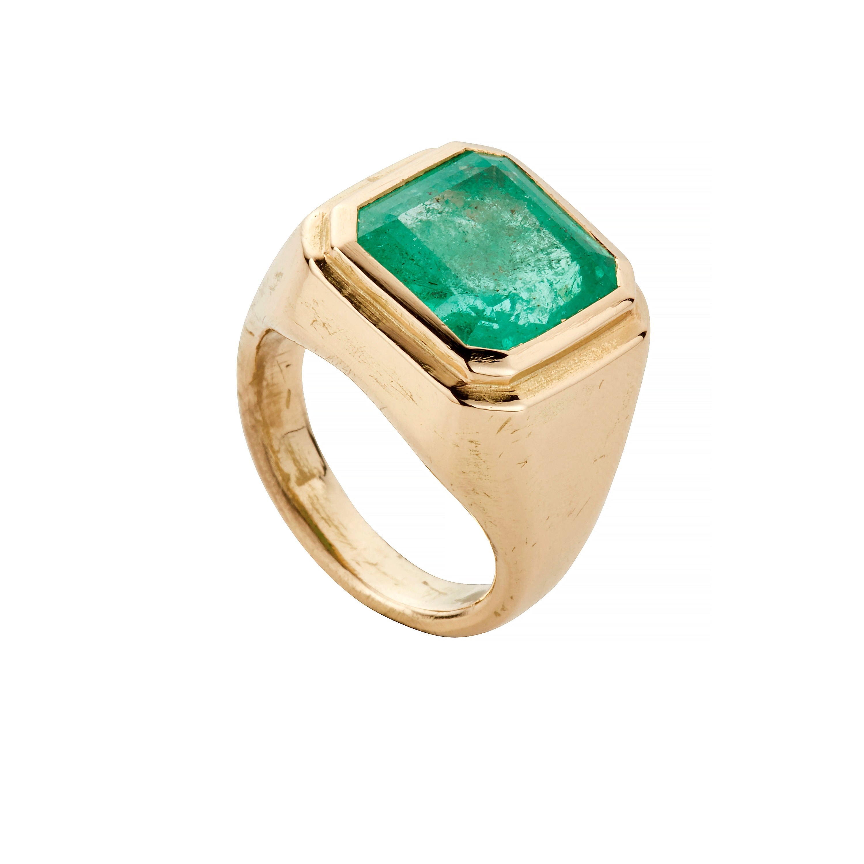 MAGNUS Gold Emerald Ring