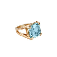 WATER OF THE SEA Gold Aquamarine Ring