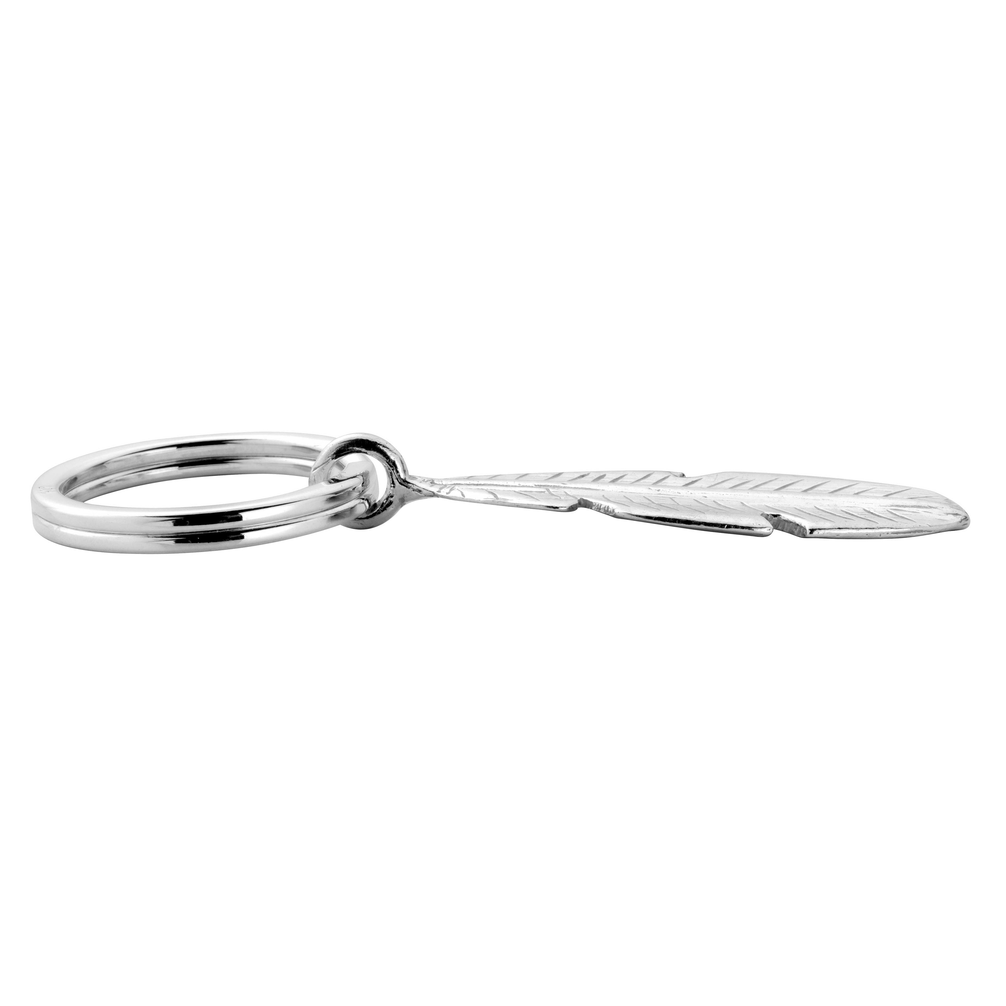 Maxi Feather Classic Keyring