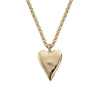 Gold Maxi Heart Necklace