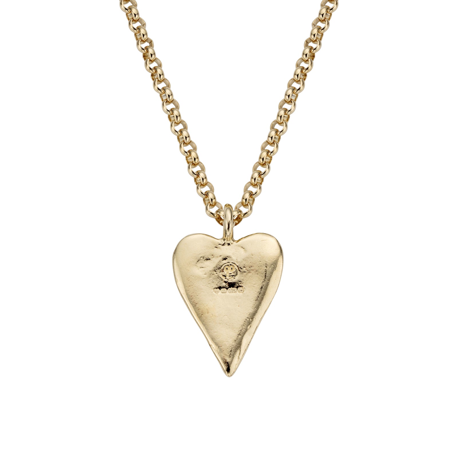 Gold Maxi Heart Necklace