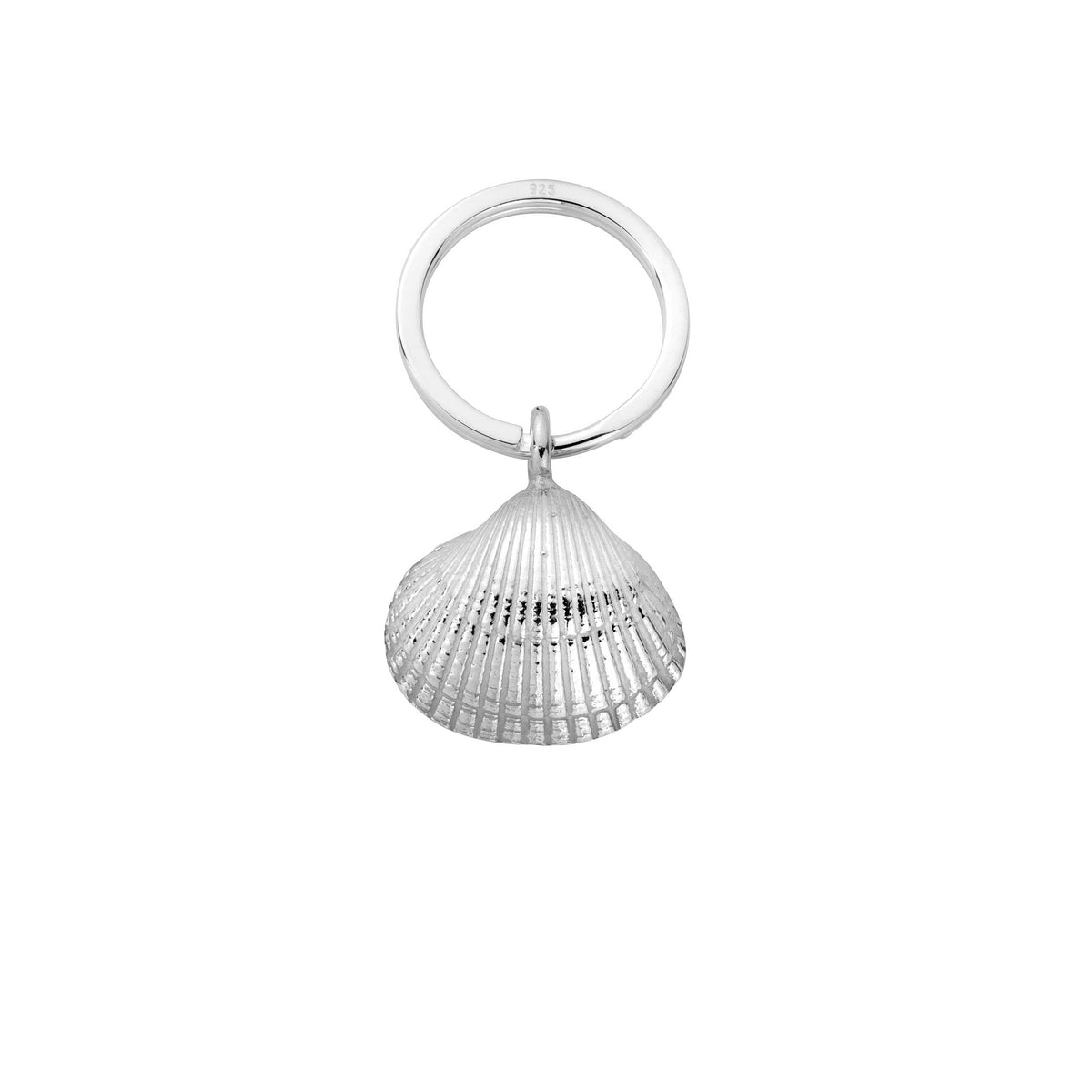 Silver Maxi Shell Classic Keyring – Daniella Draper