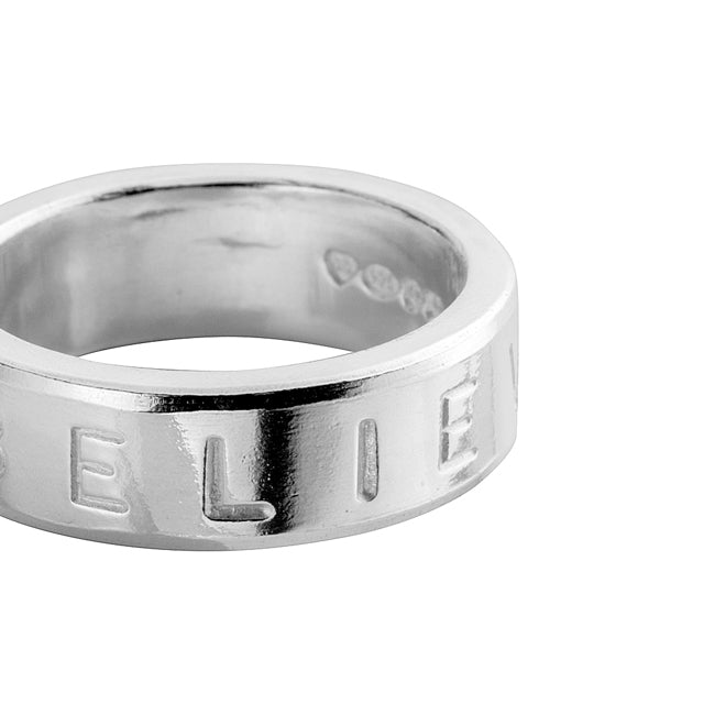 Silver Maxi Signature Ring