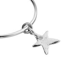 Silver Maxi Star Bangle