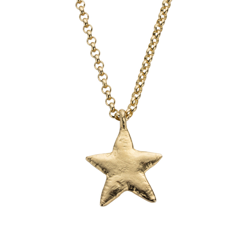 Gold Maxi Star Necklace