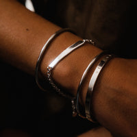 Silver Medium ID Bracelet