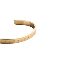 Men's Gold Luxury Signature Bangle